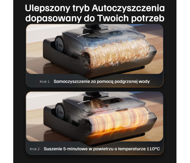 TINECO Odkurzacz myjący FLOOR ONE S9 Artist Elite - 1540804 - zdjęcie 7